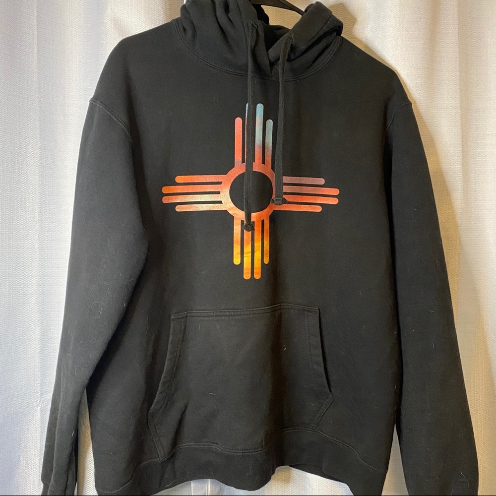 Port Authority | NM Zia Symbol Black Sunset Hoodie